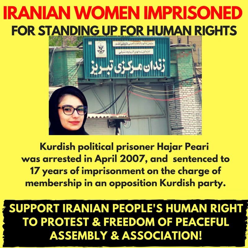 female kurdish prisoner