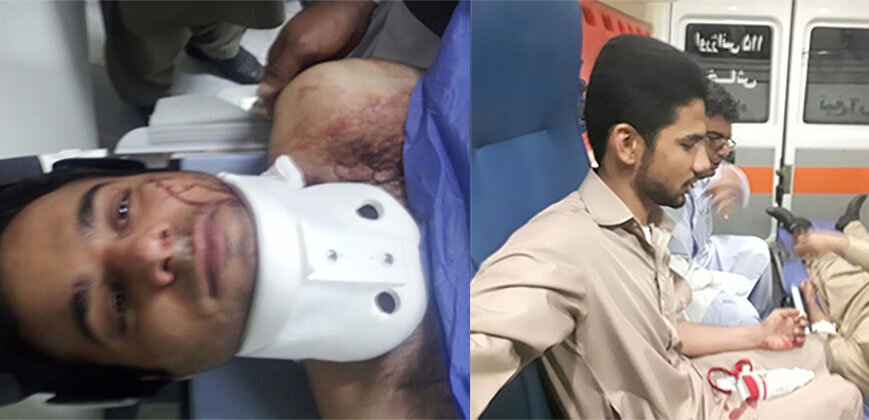 Iran’s police open fire on five innocents