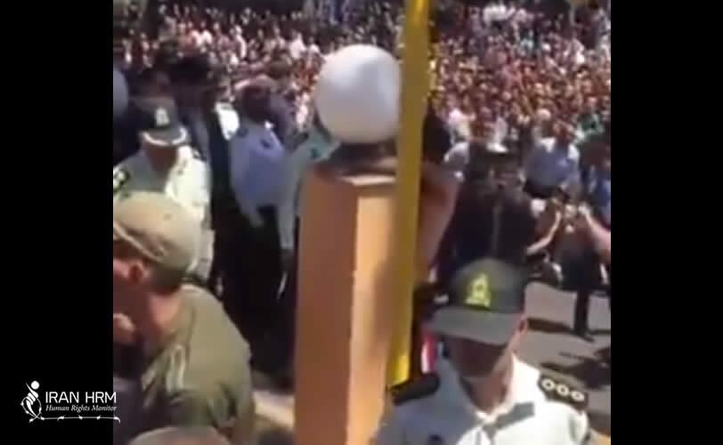Iran: A man was publicly flogged for drinking liquor