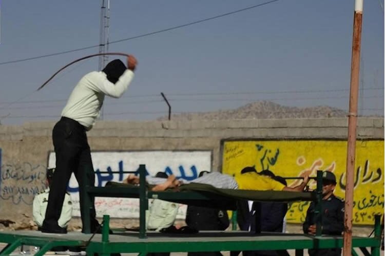 flogging in Iran