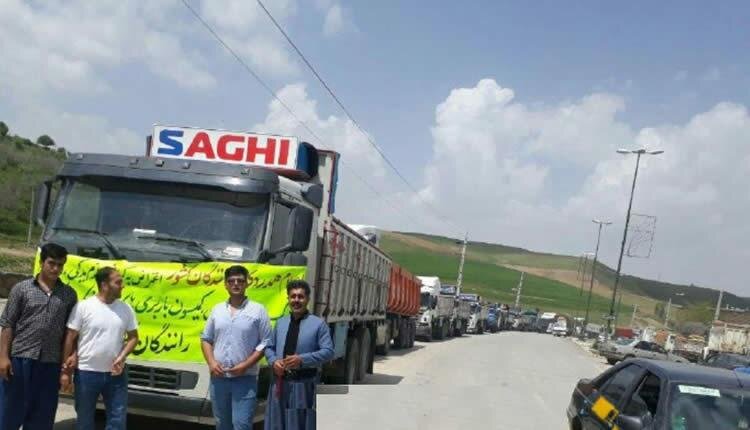 Iran truckers on strike