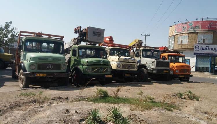 Iran striking truckers