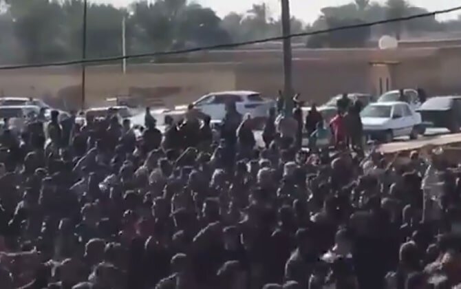 November 11, 2019 -Locals in Kut Abdollah, in the oil-rich Khuzestan province, gathered in large numbers Monday to mourn and protest the death of a Hassan Heydari, an ethnic Arab poet, killed under suspicious circumstances.