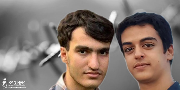 Tortured Sharif University students Ali Younesi and Amir Hossein Moradi