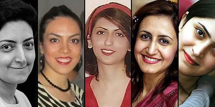 Five Iranian Baha'i women