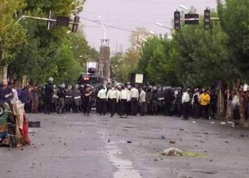 Naqadeh northwest Iran protests