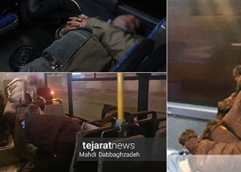 Unable to afford rent, Iranians sleep in Tehran buses