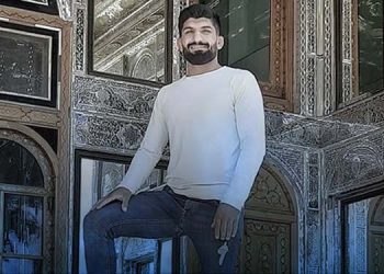 Amin Bazrgar, friedn of executed Navid Afkari