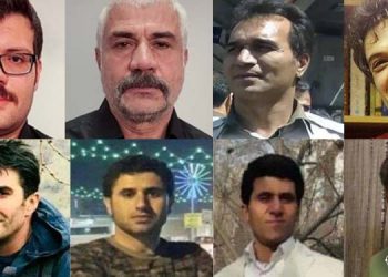 Iranian prisoners on hunger strike