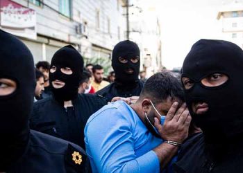 Police parades 'thugs' publicly degrading them in capital Tehran